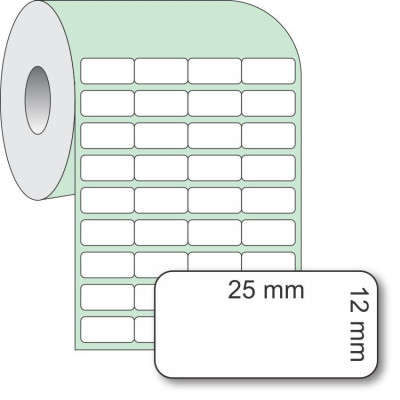 Etiquetas Adesivas BOPP Transparente, 100 x 154 mm x 1 coluna, para  Impressoras Térmicas
